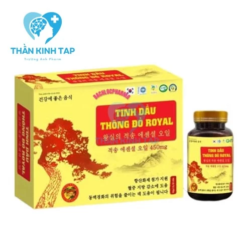 Tinh dầu thông đỏ Royal - Ngăn ngừa đột quỵ, giảm mỡ máu