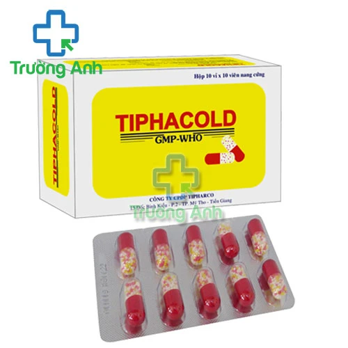 Tiphacold - Thuốc giảm đau hạ sốt từ nhẹ đến vừa