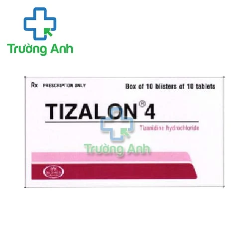 Tizalon 4 - Thuốc điều trị co cứng cơ của Glomed