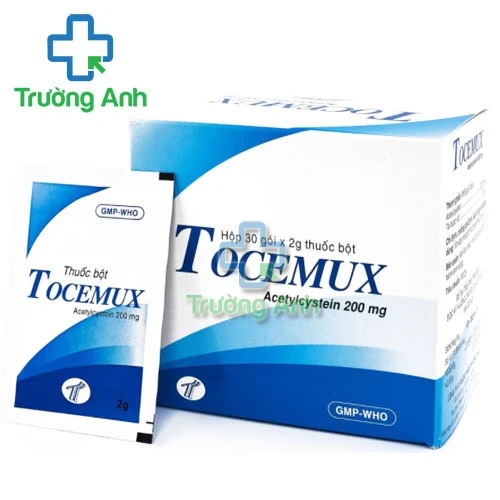 Tocemux - Thuốc bột làm tiêu chất nhầy trong các bệnh hô hấp