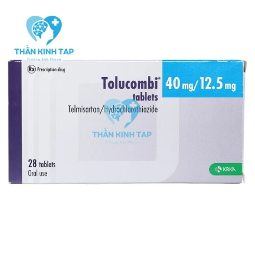 Tolucombi 40mg/12.5mg tablets - Thuốc điều trị tăng huyết áp vô căn