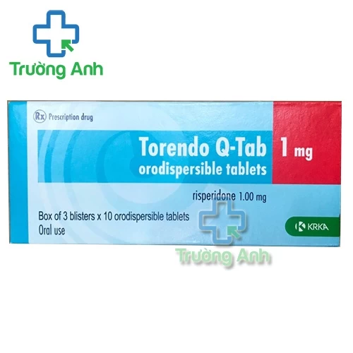 Torendo Q Tab 1mg - Risperidon 1mg KRKA