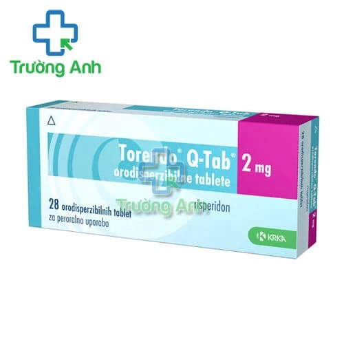 Torendo Q - Tab 2mg KRRA - Thuốc điều trị bệnh loạn tâm thần