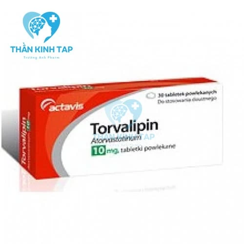 Torvalipin 10mg - Thuốc điều trị tăng cholesterol