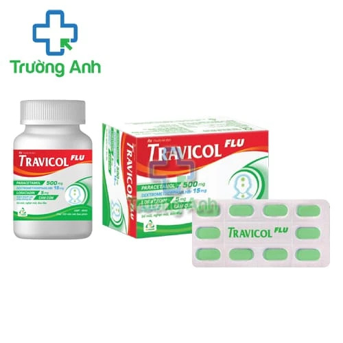 Travicol Flu TV.Pharm (100 viên) - Thuốc điều trị cảm cúm