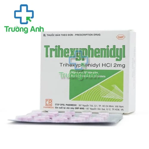 Trihexyphenidyl 2mg Pharmedic - Thuốc hỗ trợ điều trị hội chứng Parkinson