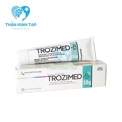 Trozimed-B - thuốc điều trị vảy nến của Việt Nam