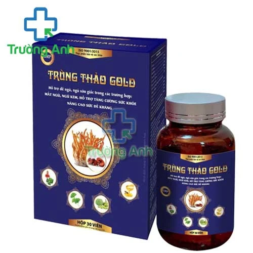 Trùng Thảo Gold Thành Công (30 viên) - Cải thiện giấc ngủ