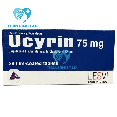 Ucyrin 75mg - Thuốc điều trị và dự phòng nghẽn mạch