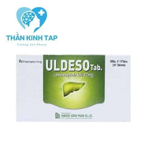 Uldeso Tab - Thuốc điều trị bệnh lý về đường mật, túi mật