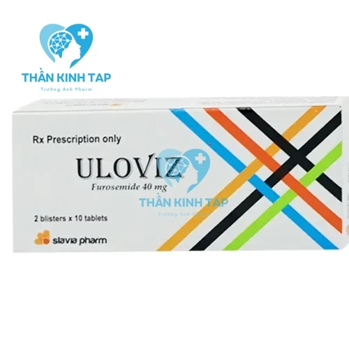 Uloviz - Thuốc điều trị phù phổi cấp, tăng huyết áp 