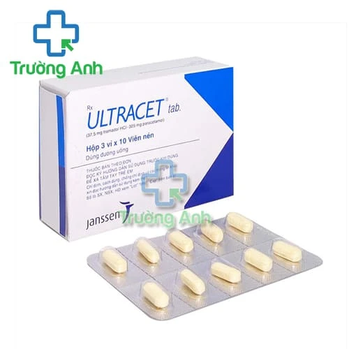 Ultracet Janssen - Thuốc điều trị các cơn đau vừa và nặng