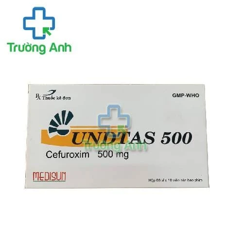 Undtas 500 - Thuốc điều trị viêm nhiễm khuẩn