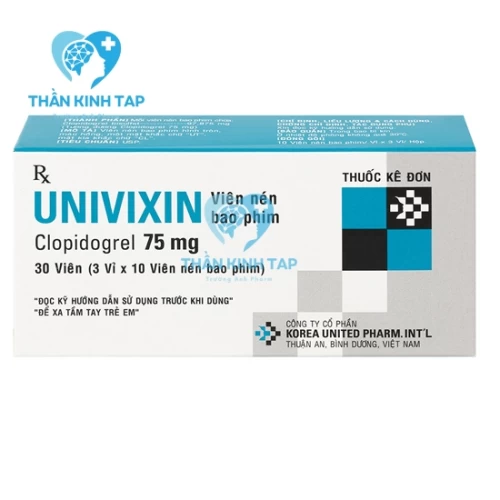 Univixin - Dự phòng rối loạn do nghẽn mạch huyết khối