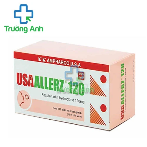 Usaallerz 120 - Thuốc điều trị viêm mũi dị ứng và mề đay