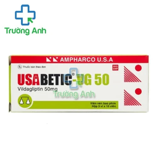 Usabetic VG 50 - Thuốc điều trị bệnh đái tháo đường typ 2