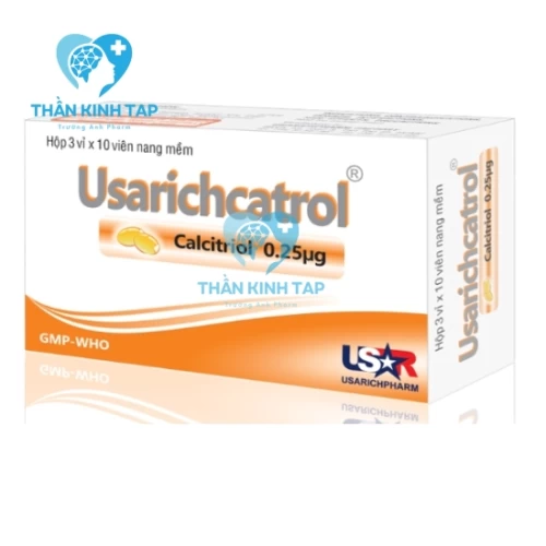 Usarichcatrol - Thuốc điều trị loãng xương sau mãn kinh