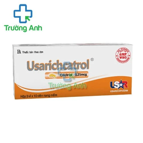 Usarichcatrol - Thuốc điều trị loãng xương sau mãn kinh