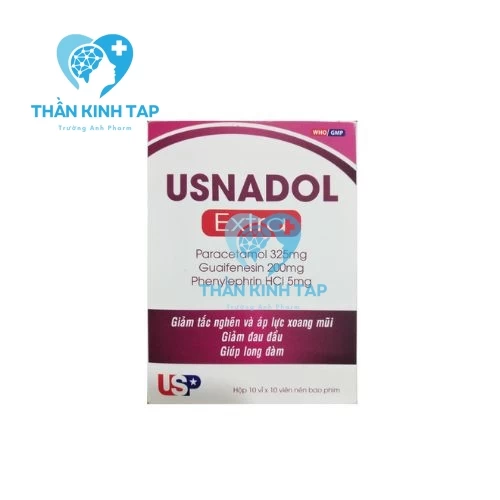 Usnadol extra - Thuốc điều trị cảm lạnh và cảm cúm hiệu quả