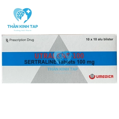 Utralene-100 Umedica - Thuốc điều trị các triệu chứng trầm cảm