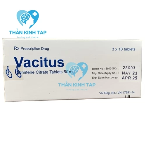 Vacitus - Clomifene 50mg Incepta