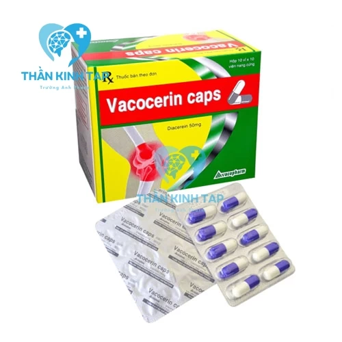 Vacocerin caps - Thuốc điều trị các bệnh thoái hoá khớp