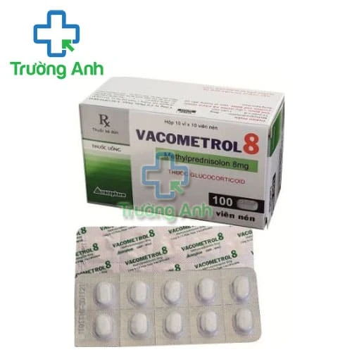 Vacometrol 8mg - Thuốc giúp chống viêm hiệu quả