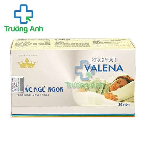 Valena Kingphar (30 viên) - Hỗ trợ an thần, ngủ ngon