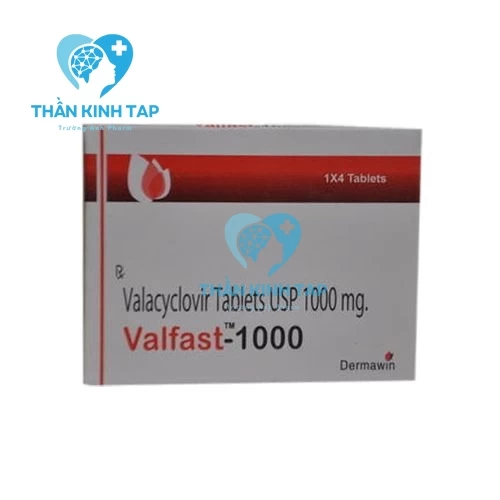 Valfast-1000 - Thuốc kháng sinh điều trị nhiễm trùng do virus Herpes