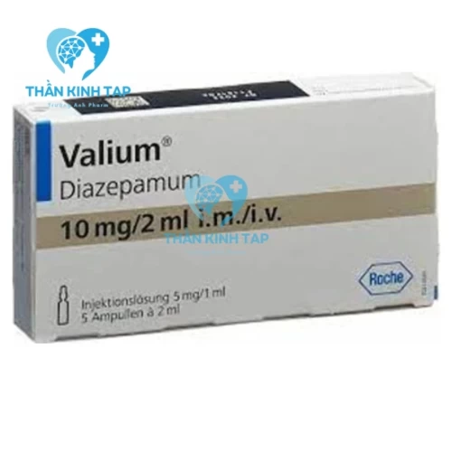 Valium 10mg/2ml Roche - Diazepam tiêm Roche