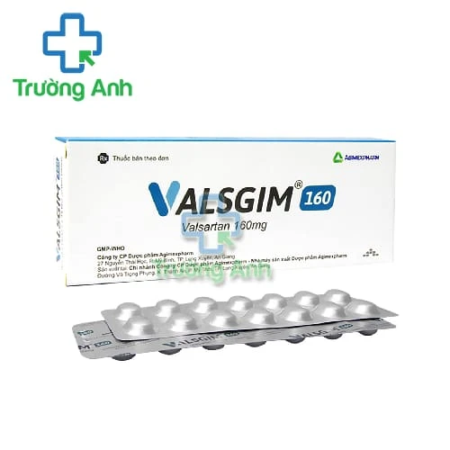 Valsgim 160 - Thuốc điều trị tăng huyết áp, suy tim