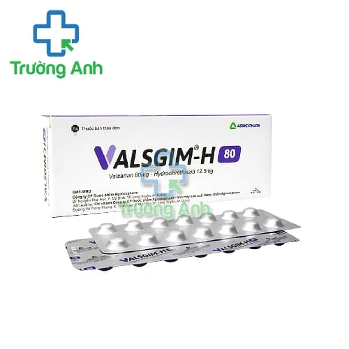 Valsgim-h 80 - Thuốc điều trị tăng huyết áp của Agimexpharm