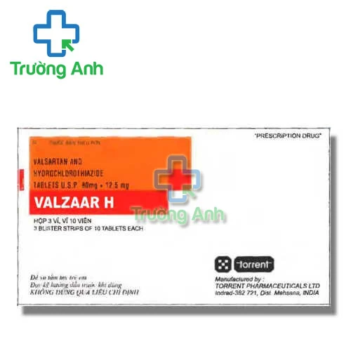 Valzaar H - Thuốc điều trị tăng huyết áp dùng đường uống 