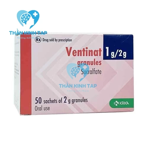 Ventinat 1g - Thuốc điều trị triệu chứng viêm loét dạ dày tá tràng