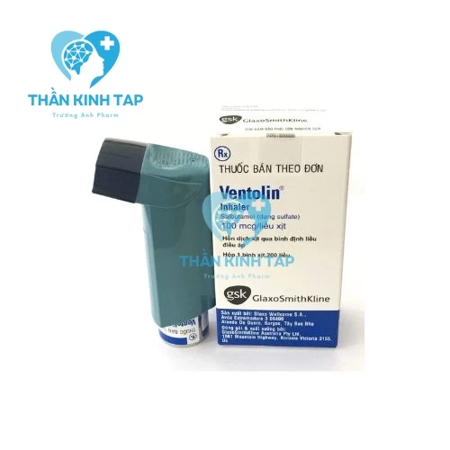 Ventolin Inhaler - Thuốc điều trị hoặc ngăn ngừa co thắt phế quản