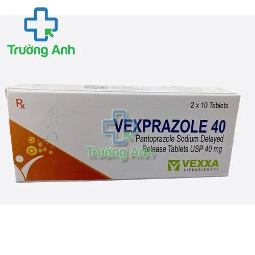 Vexprazole 40 - Điều trị bệnh trào ngược dạ dày, thực quản hiệu quả