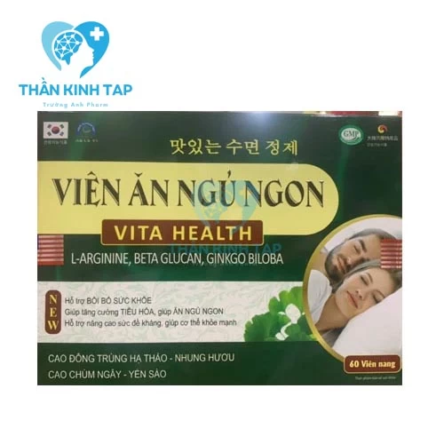 Viên Ăn Ngủ Ngon Vita Health - Giúp ăn ngon miệng, ngủ ngon giấc