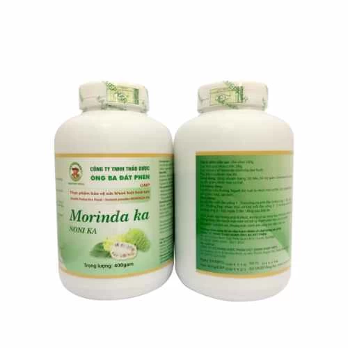 viên nang MORINDA KA (NONI KA) 130mg Ông Ba Đất Phèn