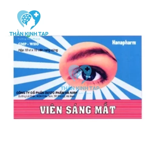 Viên Sáng Mắt - Cao đặc hỗn hợp 300mg Hanapharm