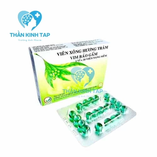 Viên xông Hương Tràm Vim Báo Gấm Dược Nature Việt Nam