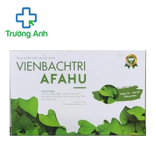 VIENBACHTRI AFAHU - Hỗ trợ điều trị táo bón và trĩ