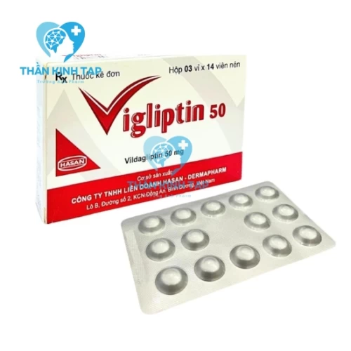 Vigliptin 50 - Thuốc điều trị tiểu đường hiệu quả