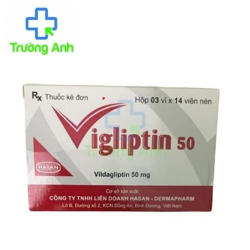 Vigliptin 50 - Thuốc điều trị tiểu đường hiệu quả