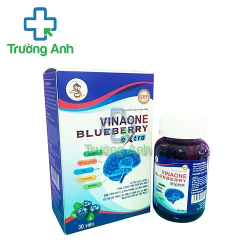 Vinaone Blueberry Extra - Hỗ trợ hoạt huyết, giảm chứng rối loạn tiền đình