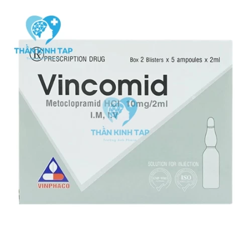 Vincomid - Thuốc dự phòng nôn và buồn nôn do xạ trị