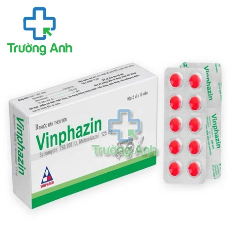 Vinphazin - Thuốc điều trị các trường hợp nhiễm trùng răng miệng