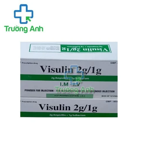 Vinsulin 2g/1g - Thuốc điều trị nhiễm khuẩn đường tiêm