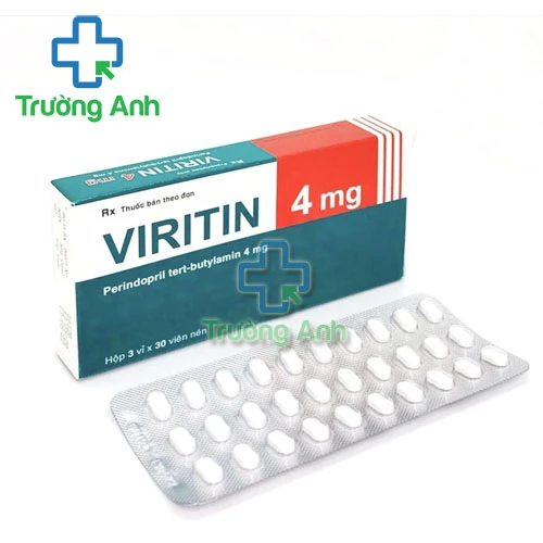 Viritin 4mg - Thuốc trị tăng huyết áp và suy tim sung huyết