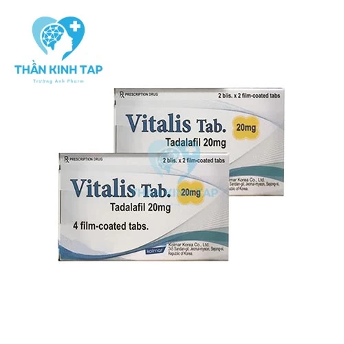 Vitalis Tab. - Thuốc trị rối loạn cương dương của Hàn Quốc