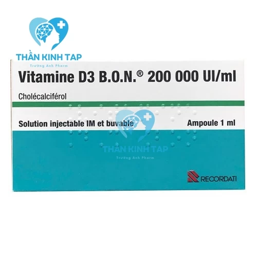 Vitamin D3 B.O.N 200 000IU/ml - Thuốc bổ sung vitamin D3